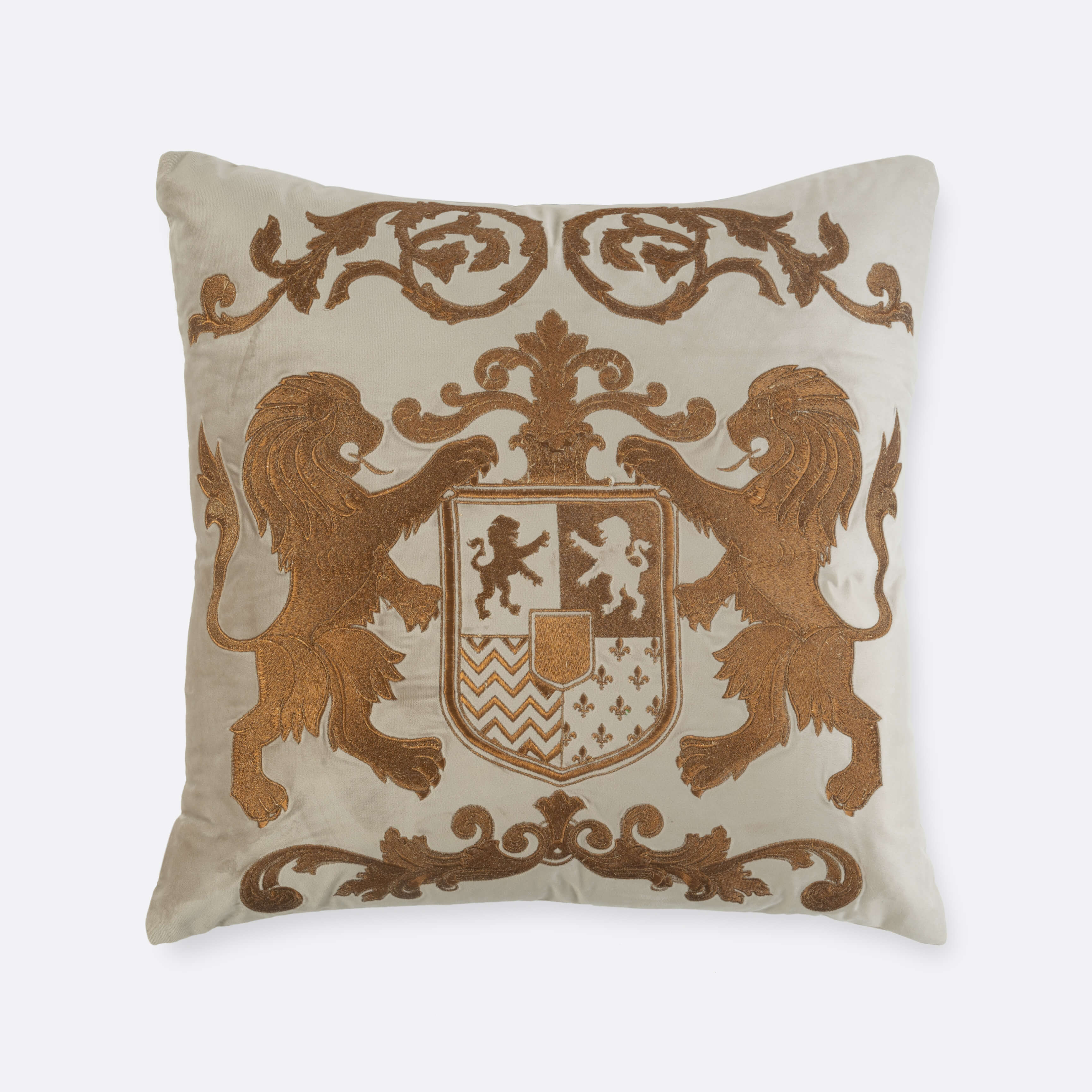 Dynasty Beige Cushion Cover