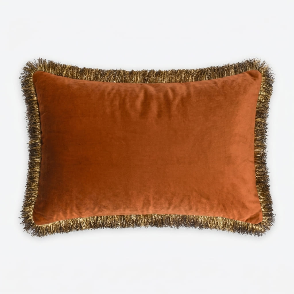 Amber Soiree Lumbar Cushion Cover