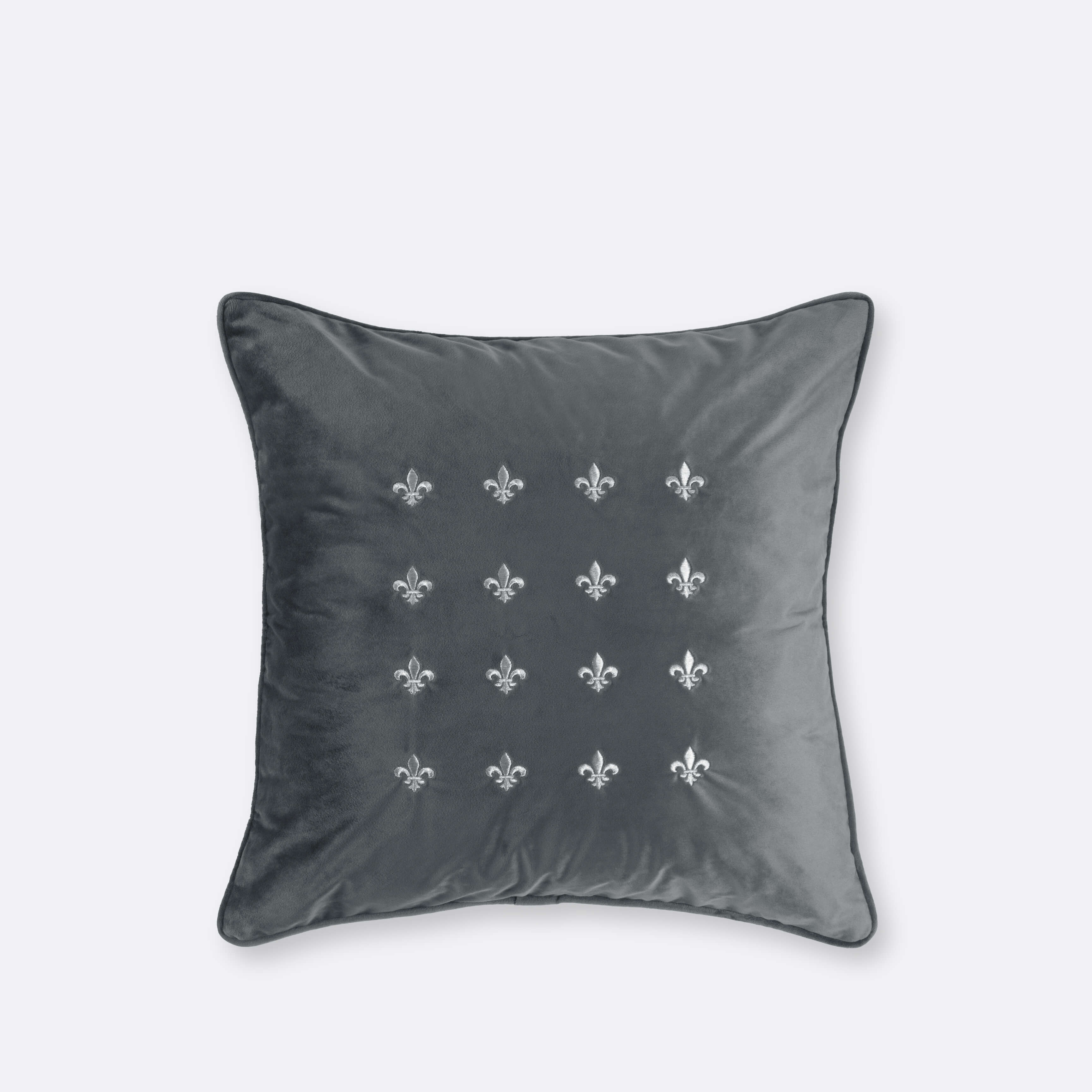 Grey Fleur Dilis Cushion Cover