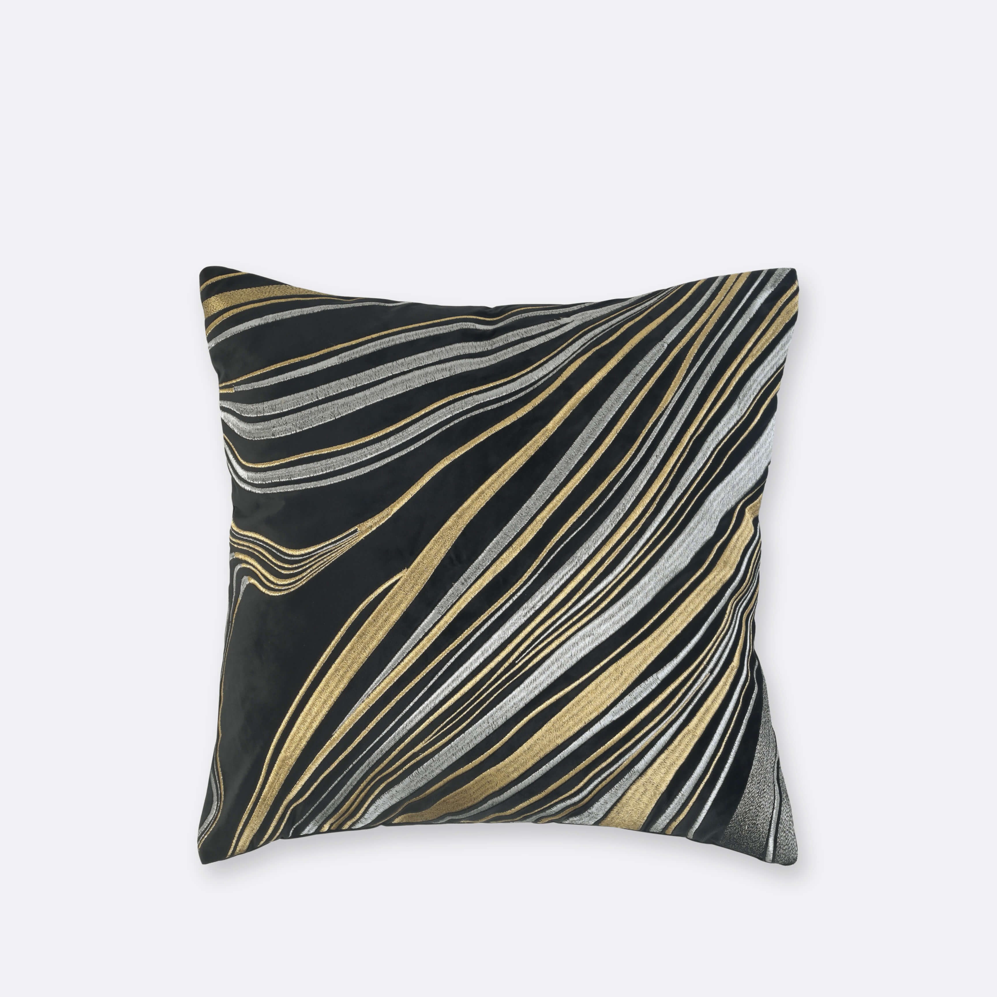 Black Heiress Cushion Cover