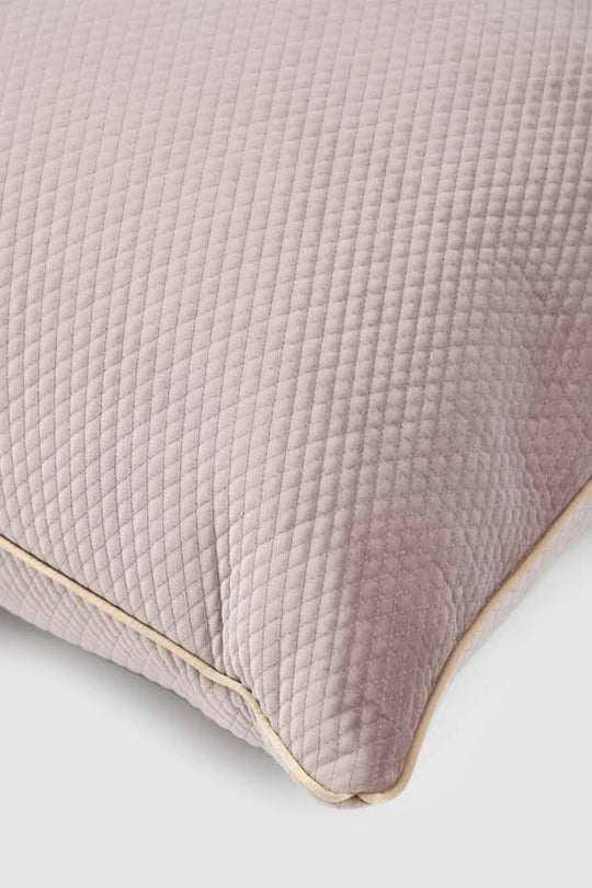Ashton Classic Quilted Cushion Cover , Pink