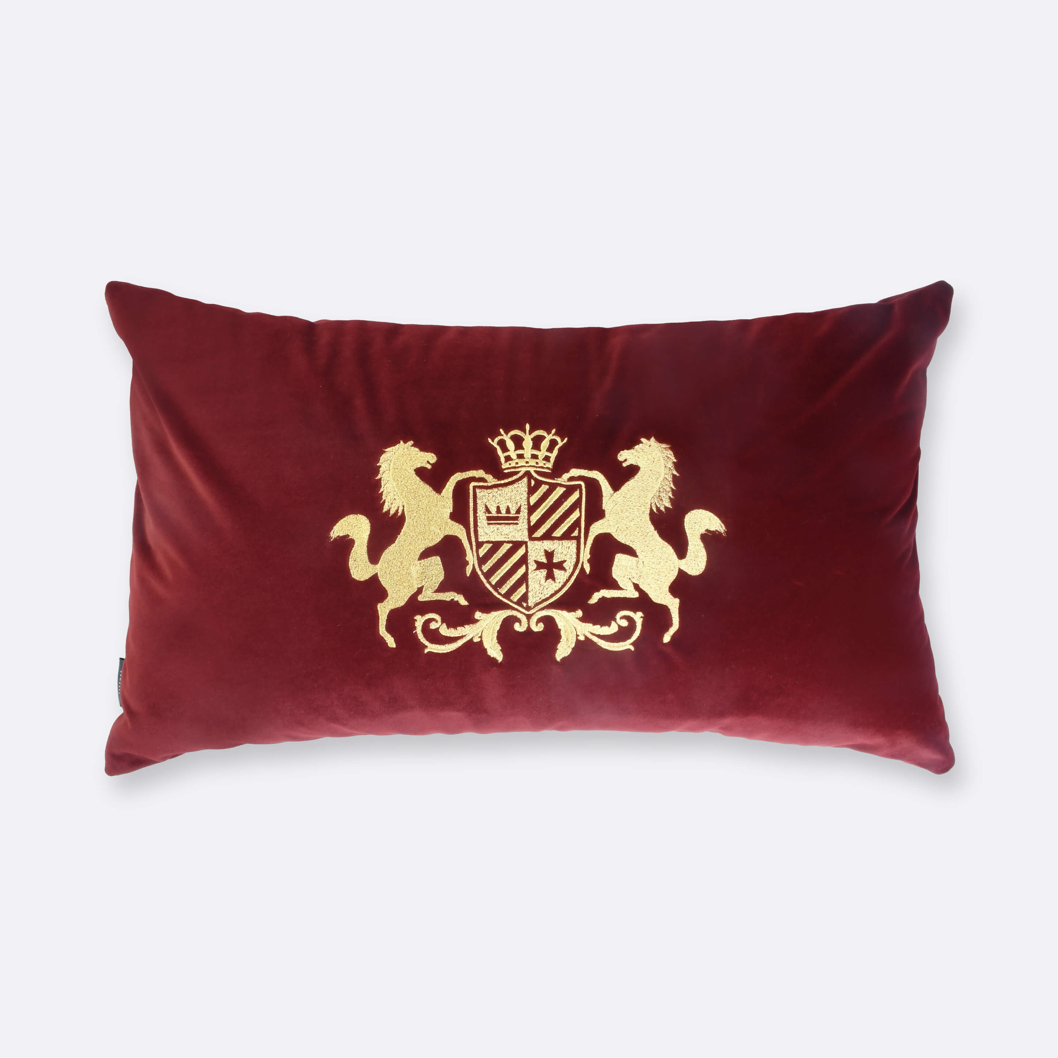 Merlot Knighthood Lumbar Cushion Cover