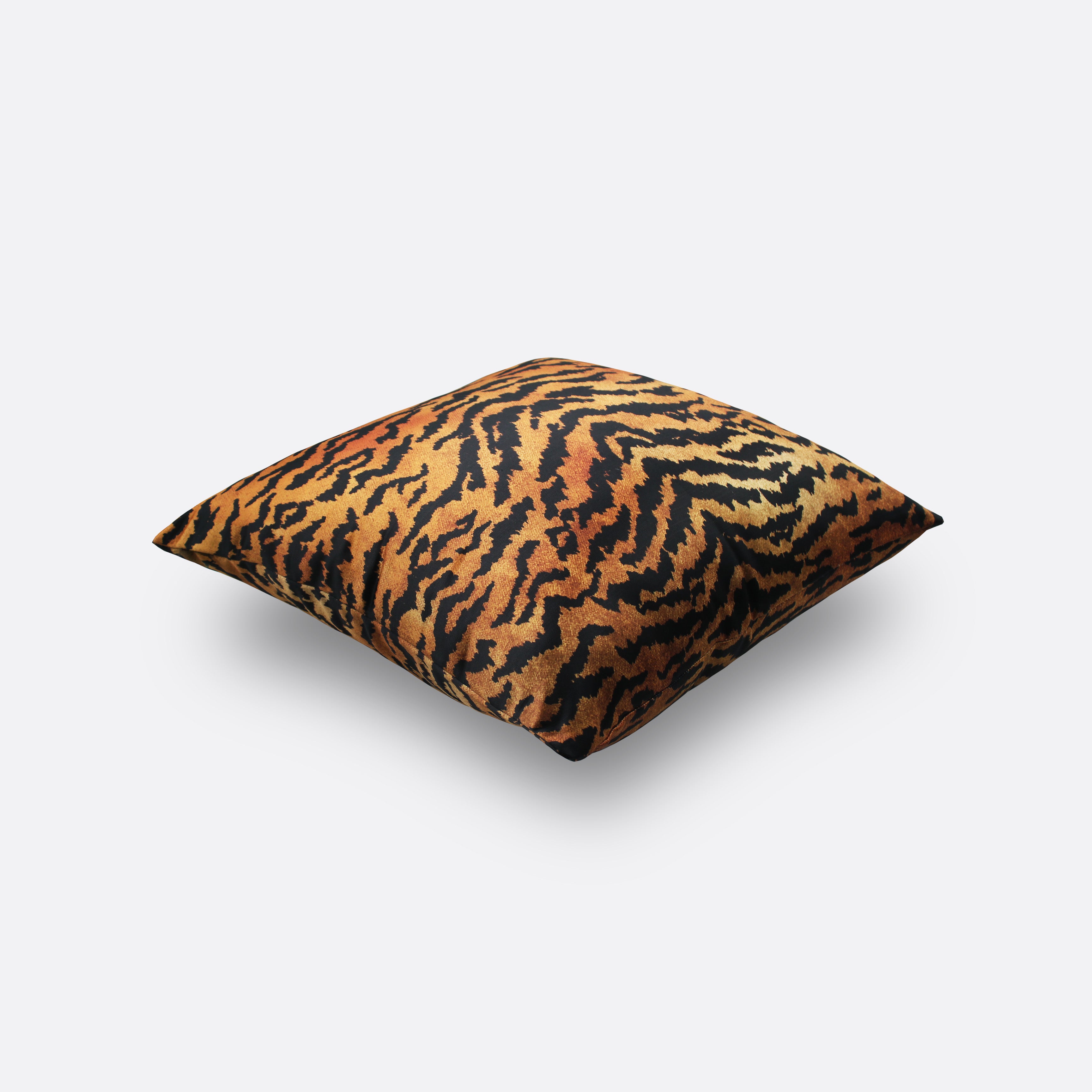 Decorative Cushions in Black- Velvet, 55 cm x 55 cm