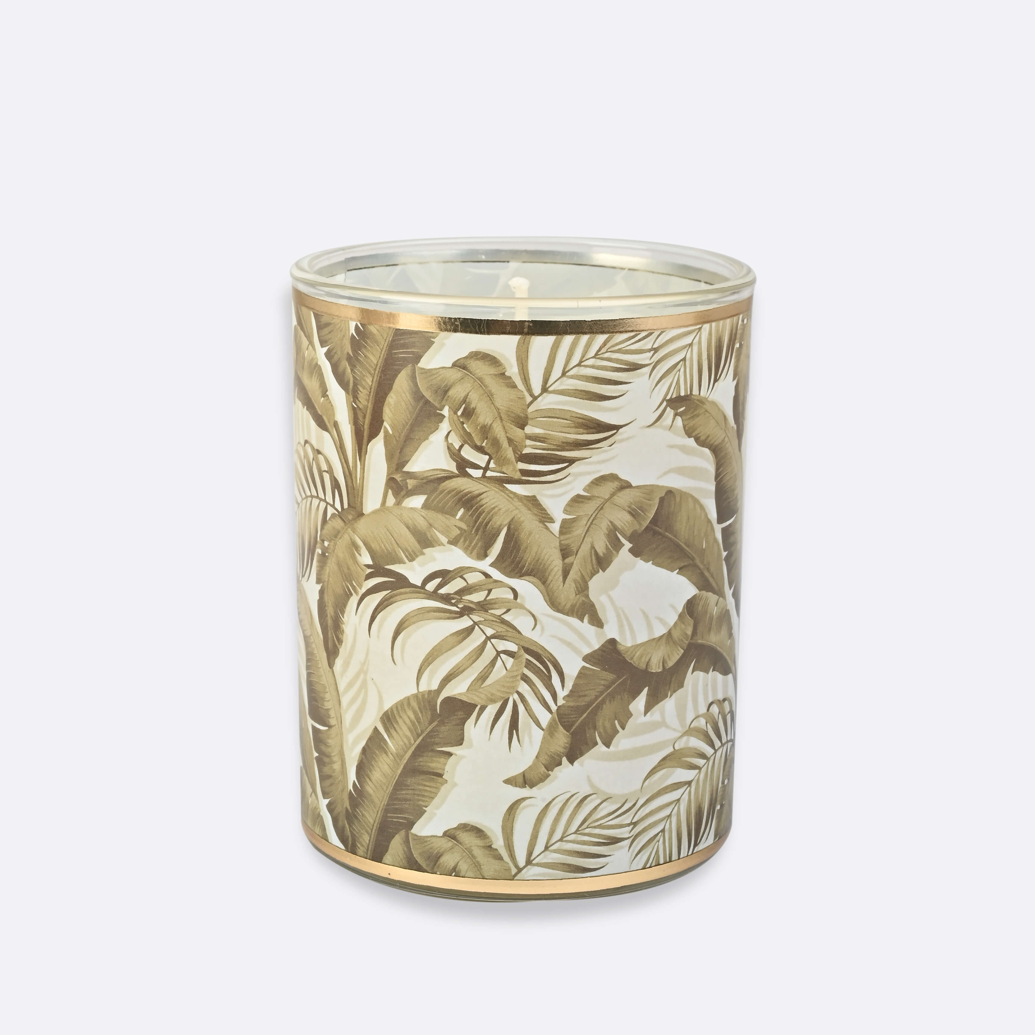 Bahama Palm Candle Jar