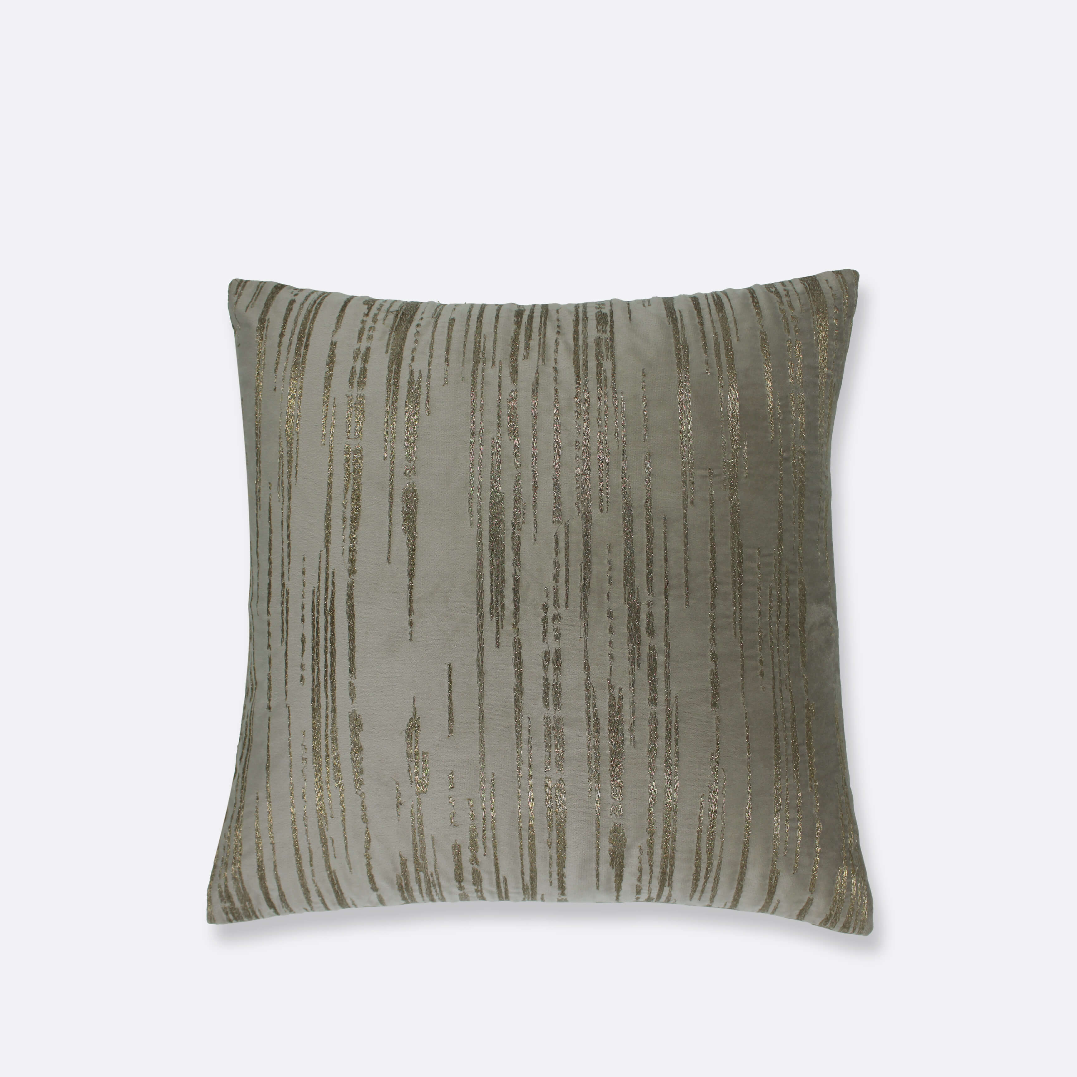 Beige Gilted Cushion Cover