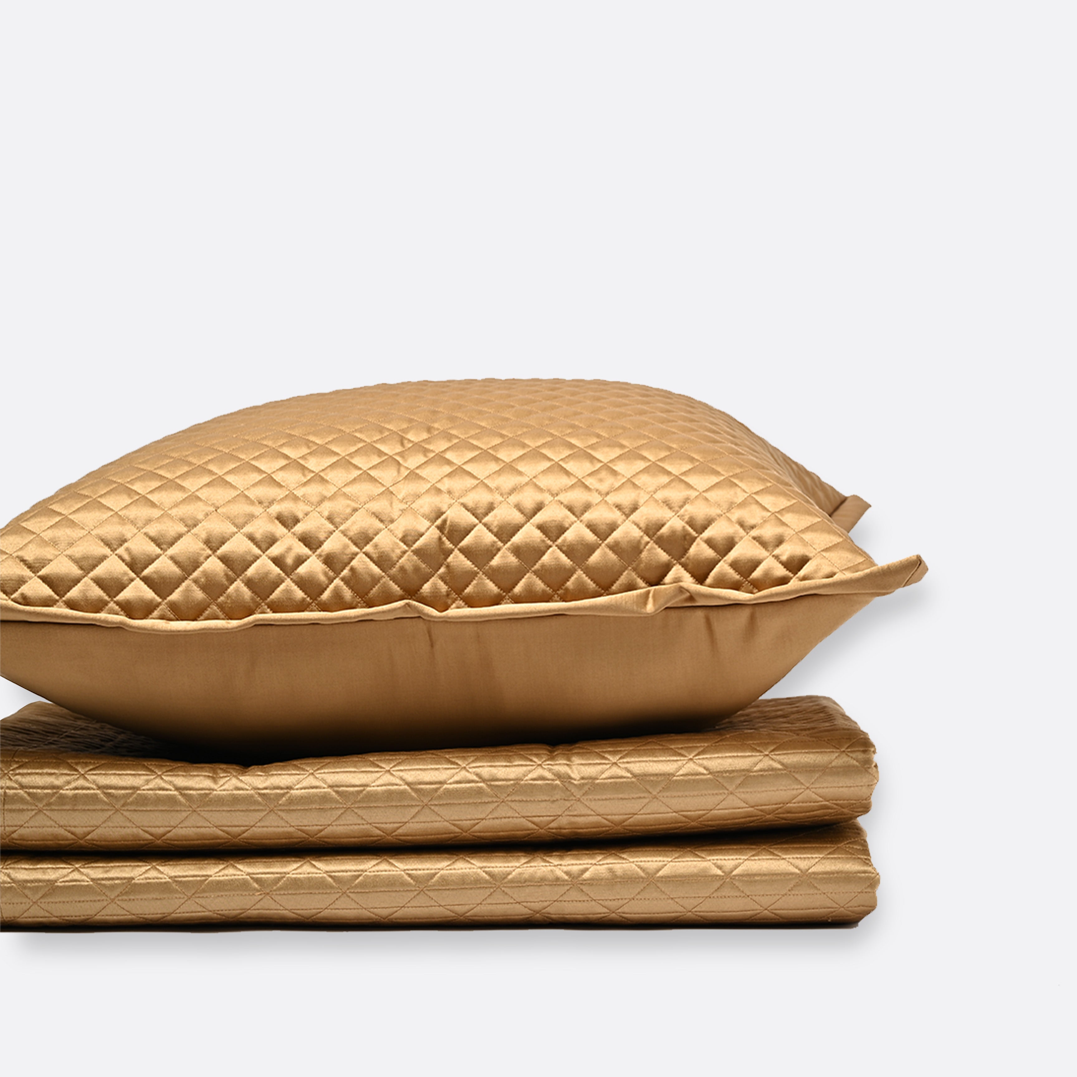 Decorative Cushions in Beige- Velvet, 45 cm x 45 cm