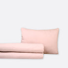 pink bed spread