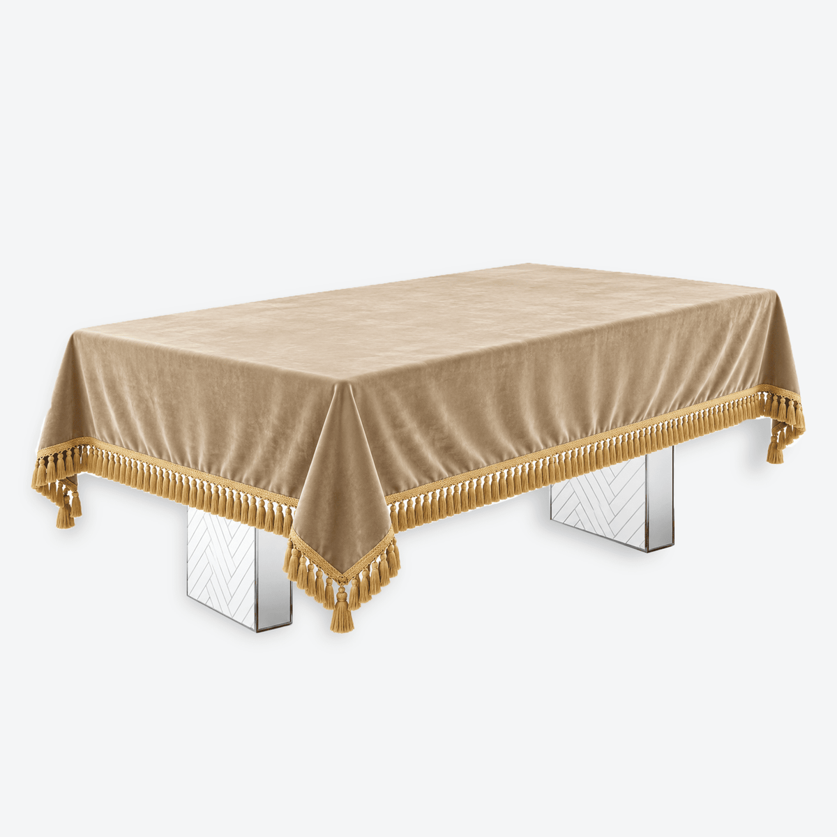 Beige Empress Table Cover