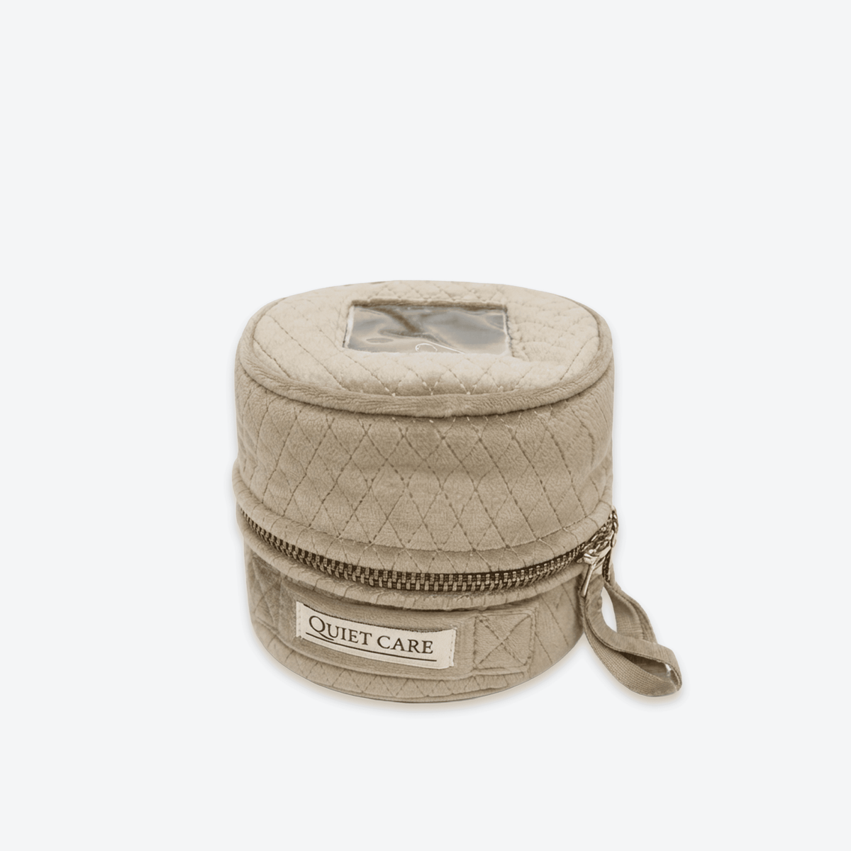Beige Luxe Bowl Cover, Medium