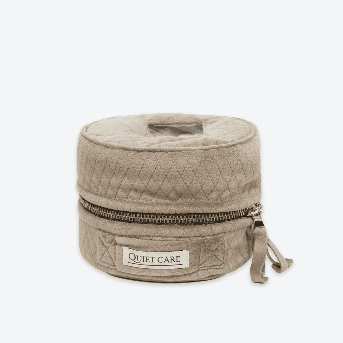 Beige Luxe Bowl Cover, Small