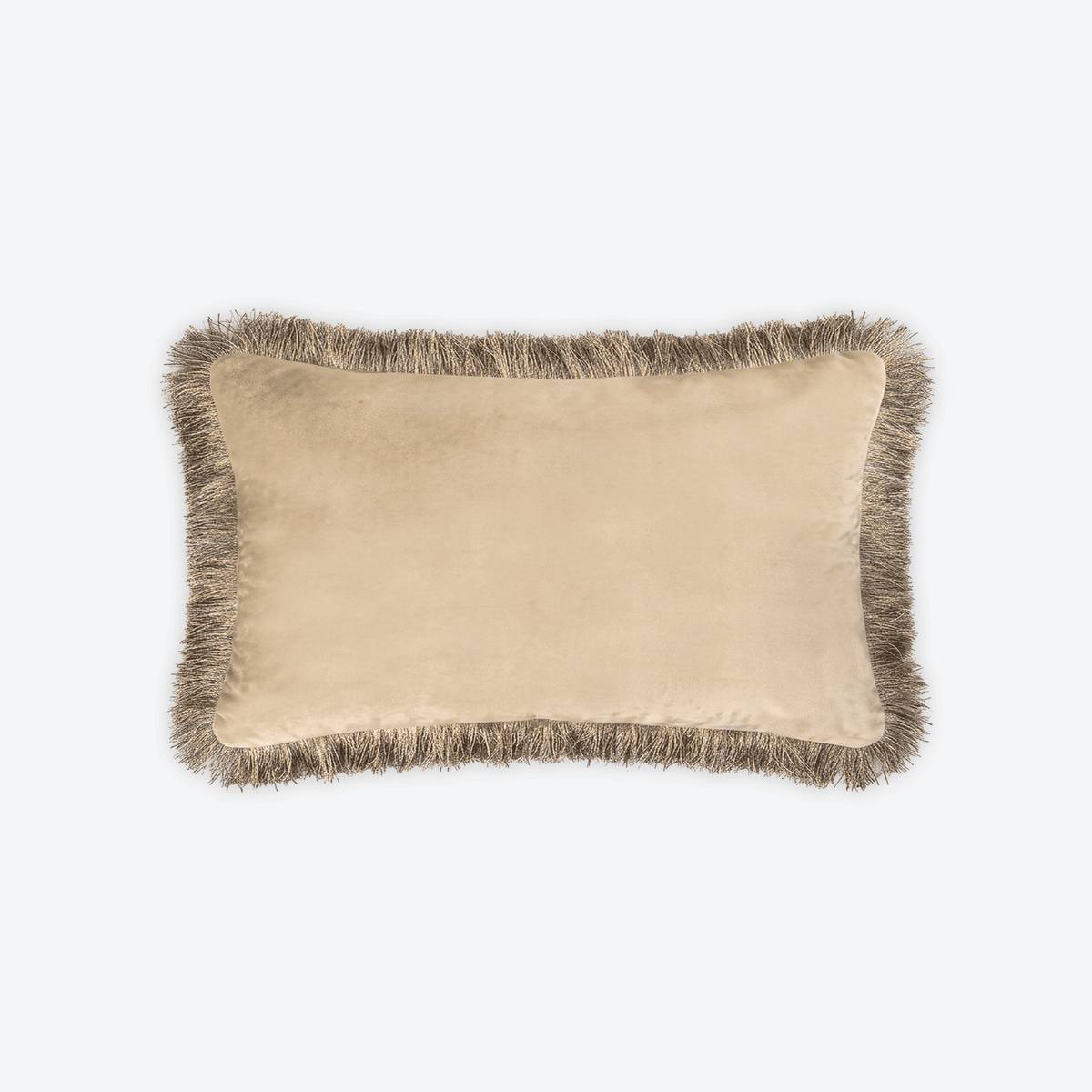 Beige Soiree Lumbar Cushion Cover