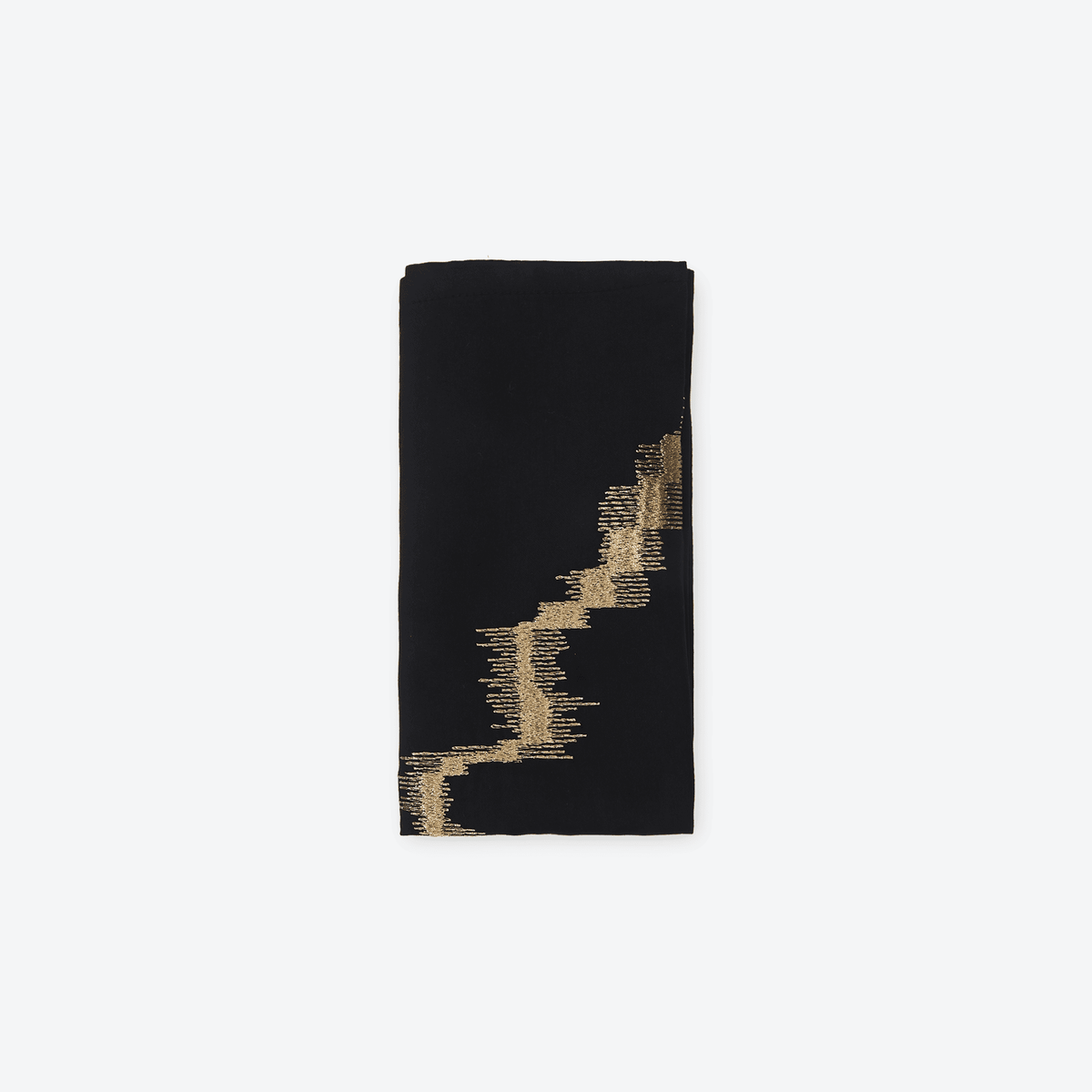 Black Majestic Napkin, Set of 4