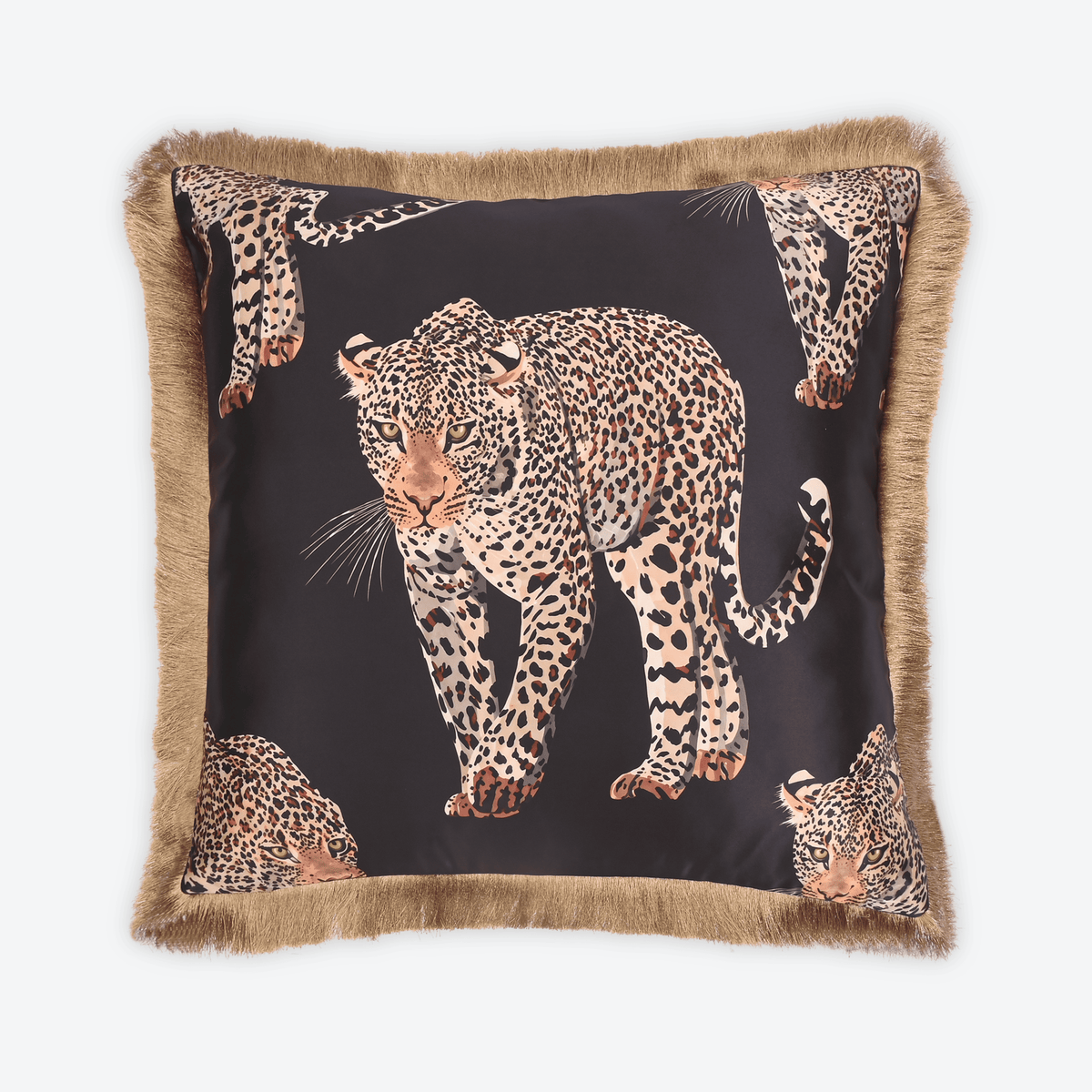 Black Prowler Cushion Cover