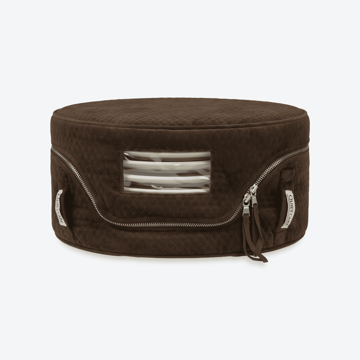 Brown Luxe Dessert Plate Cover