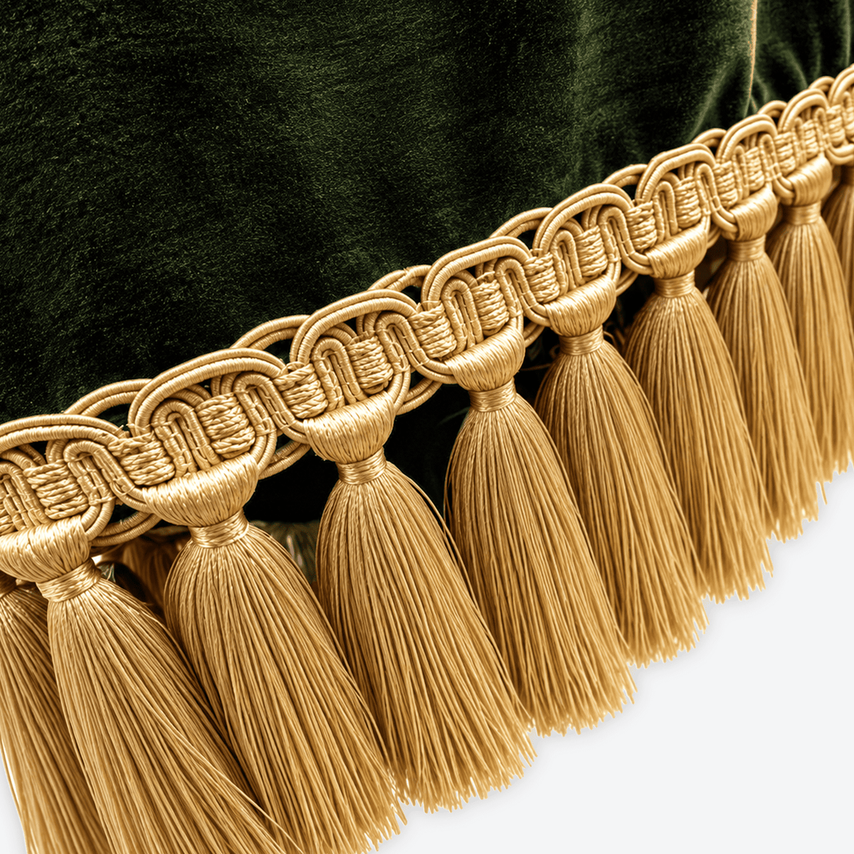 Green Empress Table Cover, detail