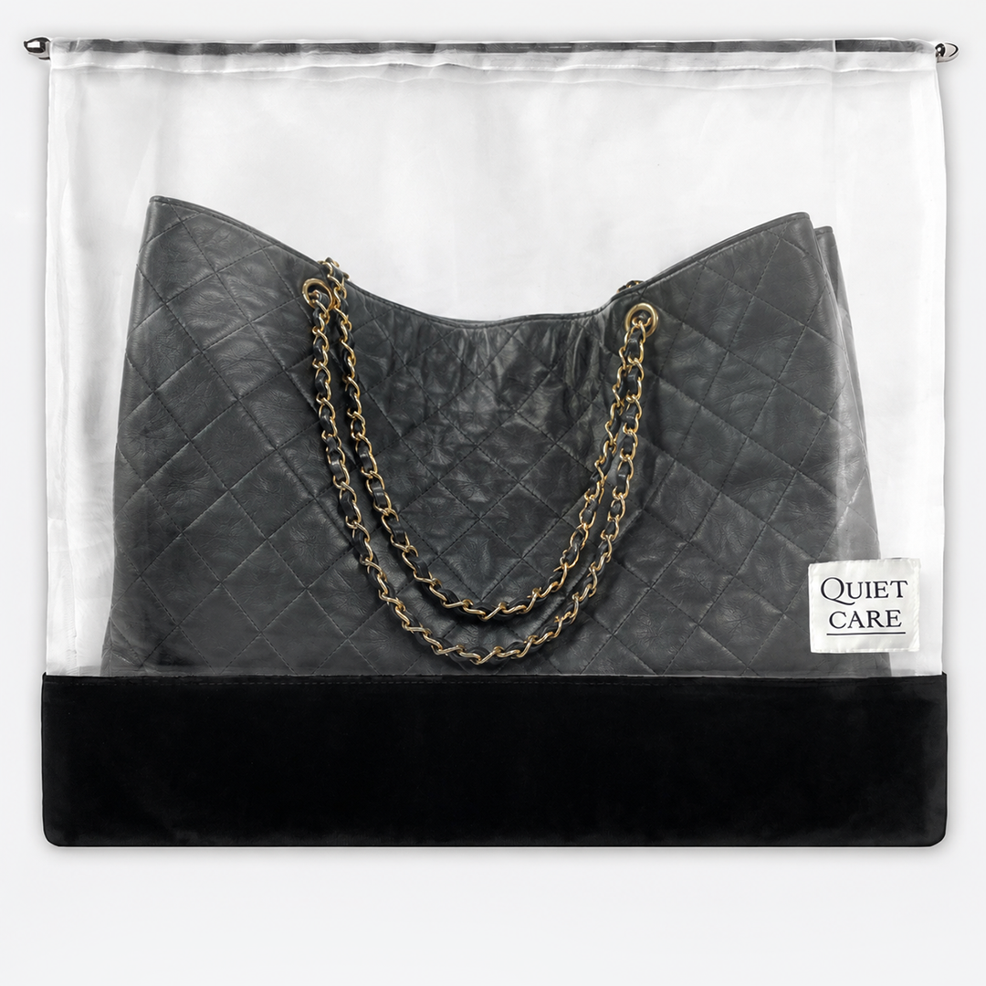Luxe Dust Bag Extra Large with a quilted tote inside