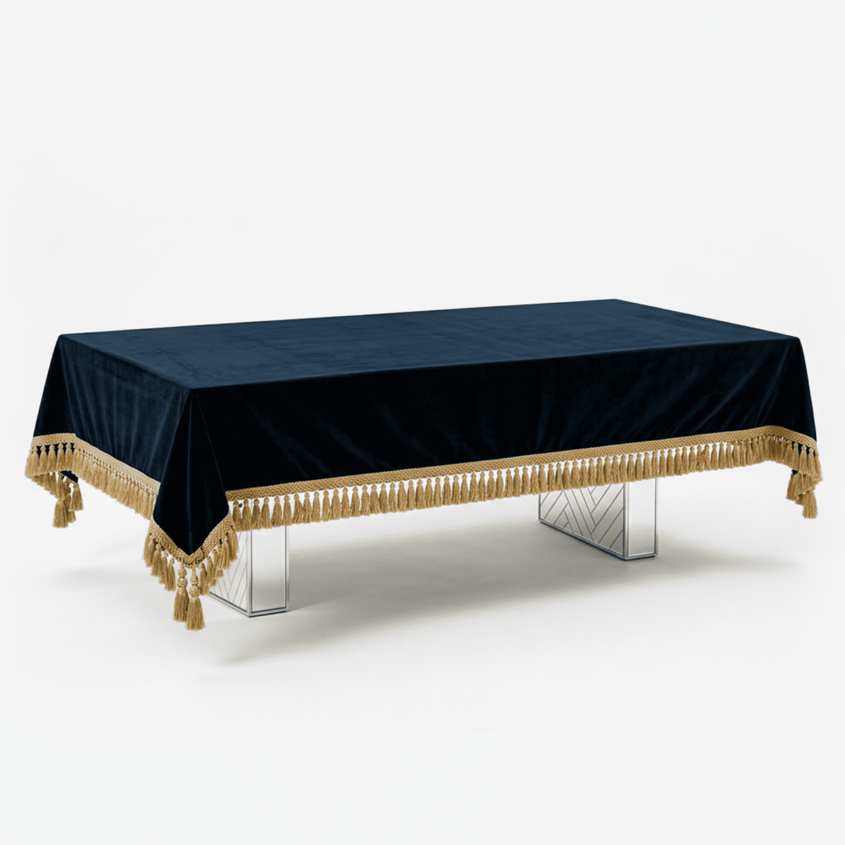 Navy Blue Empress Table Cover
