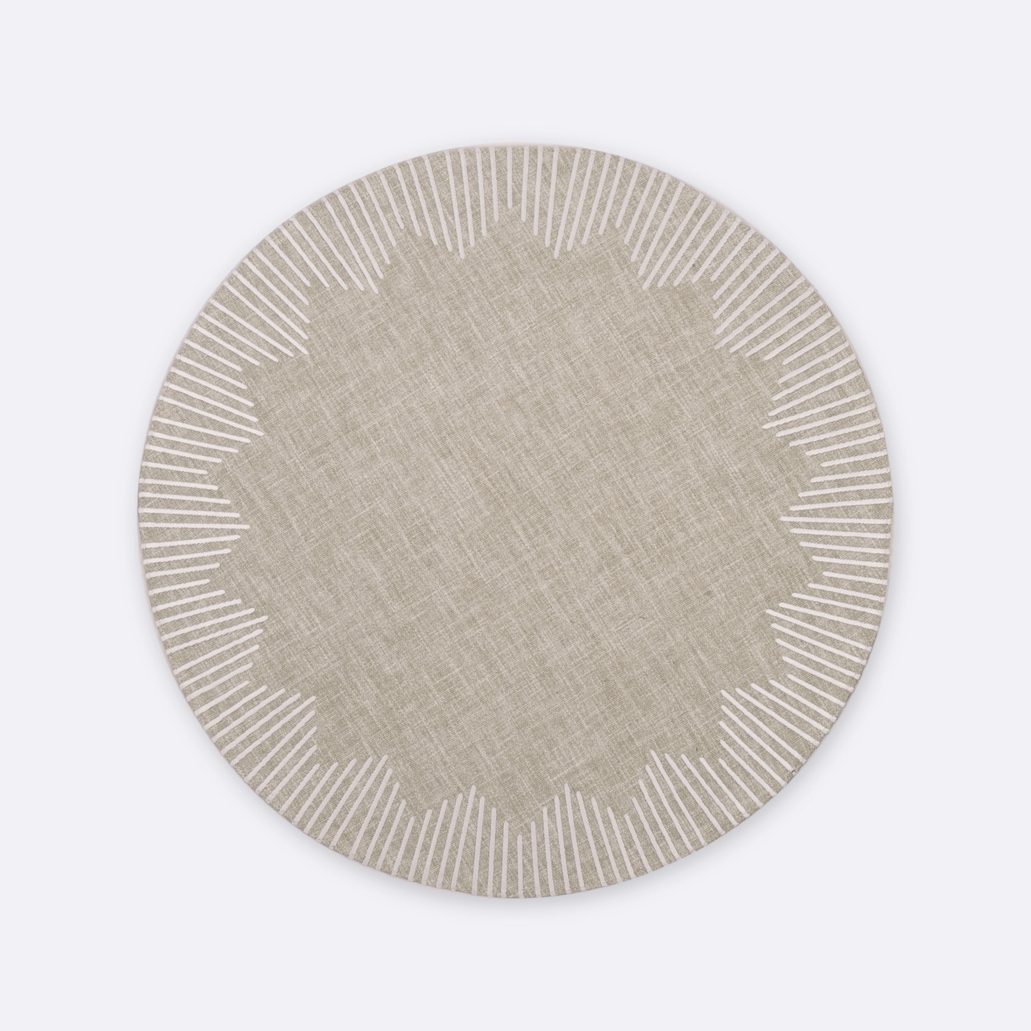 Napkins & Napkin Rings in White- Cotton Blend, Default Title