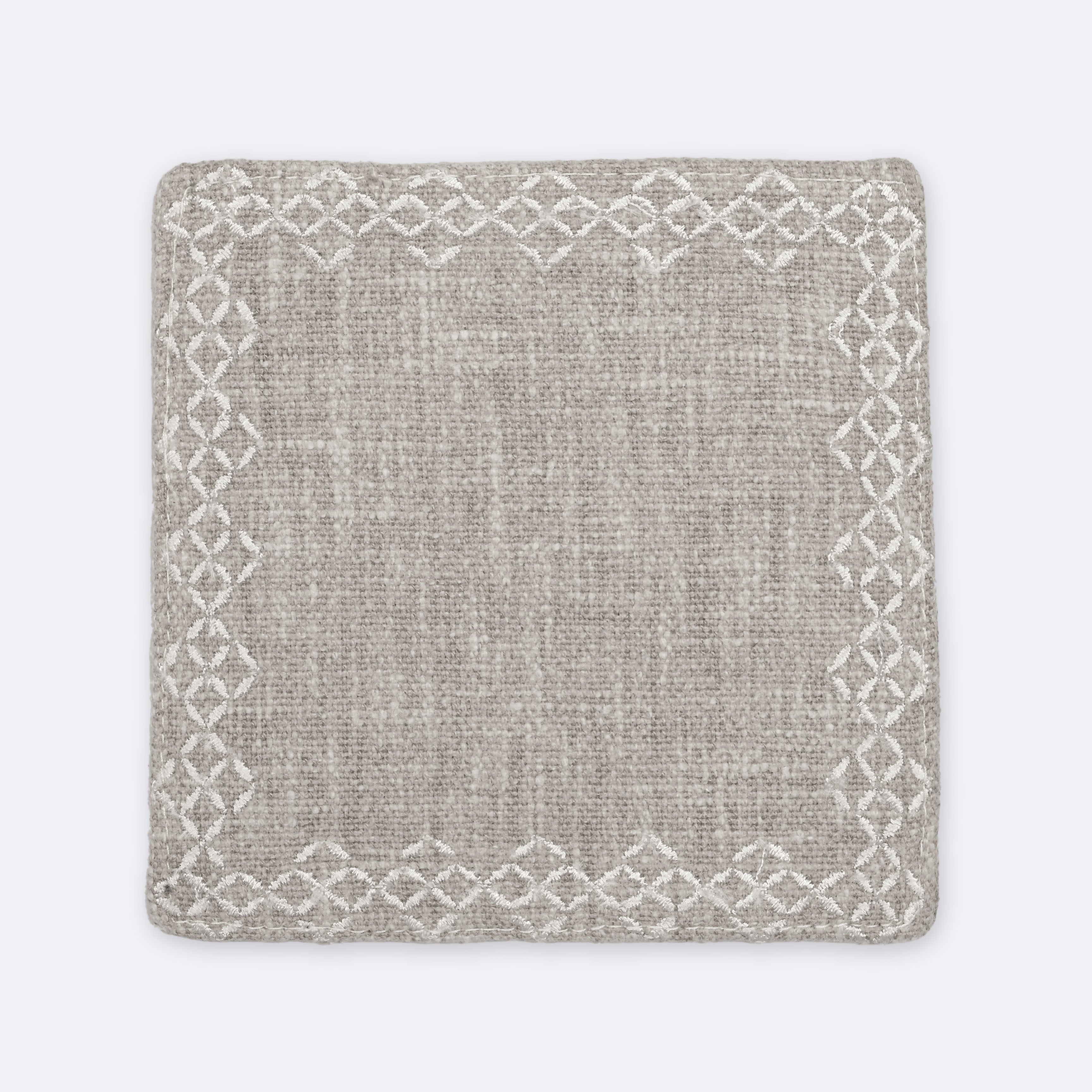 Cutlery Holders in Beige- Cotton Blend, Default Title