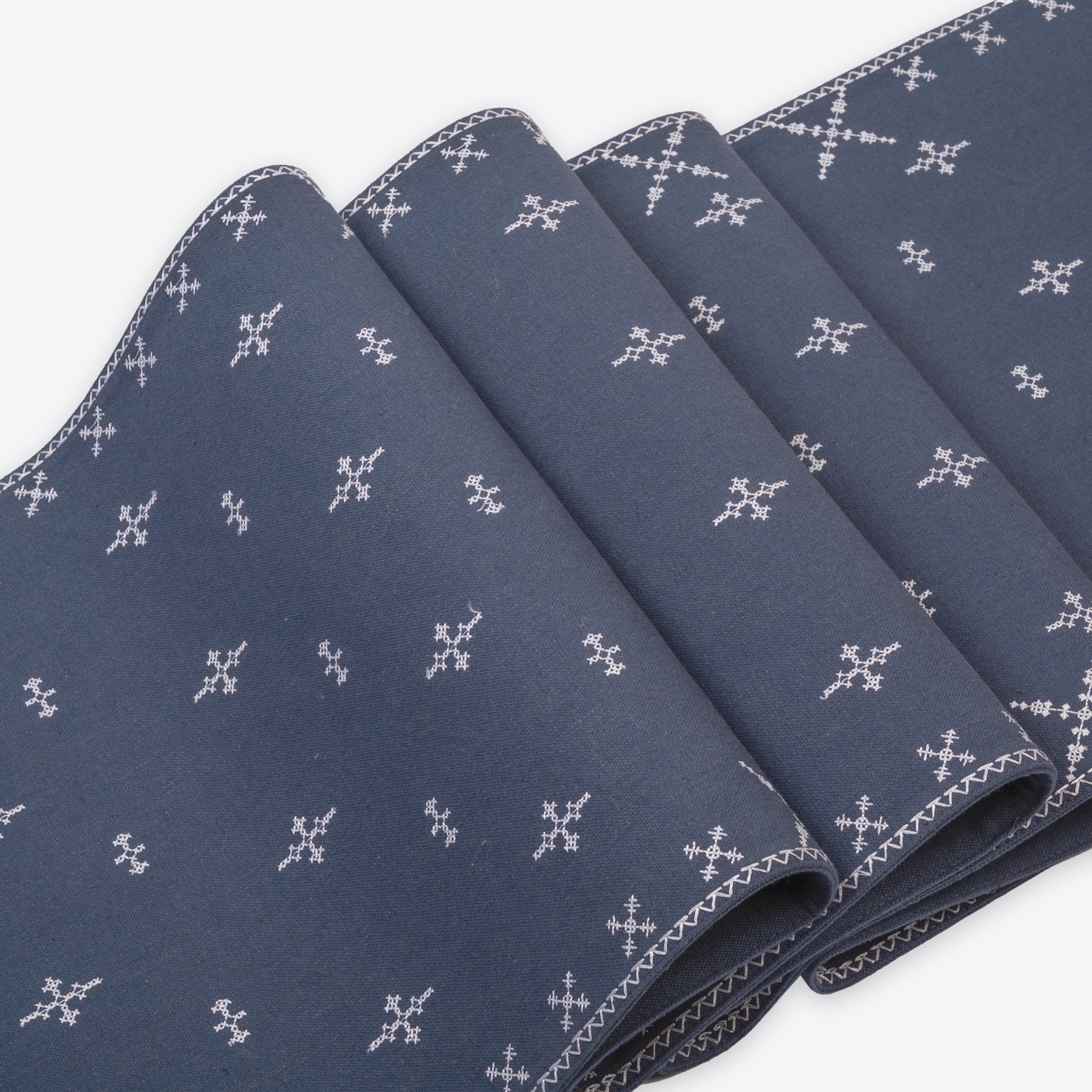 Cutlery Holders in Blue- Cotton Blend, Default Title