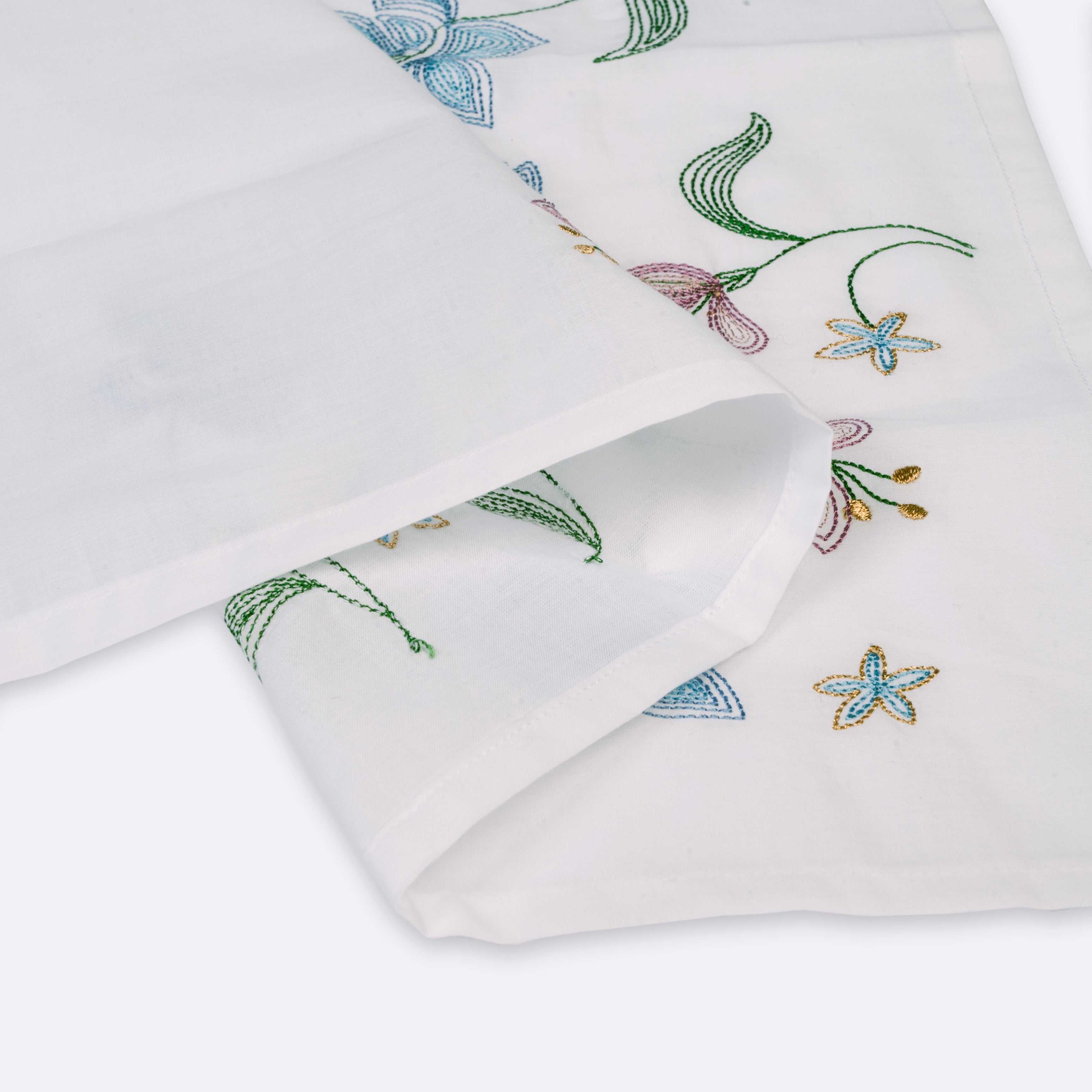 Cutlery Holders in Green- Cotton Blend, Default Title