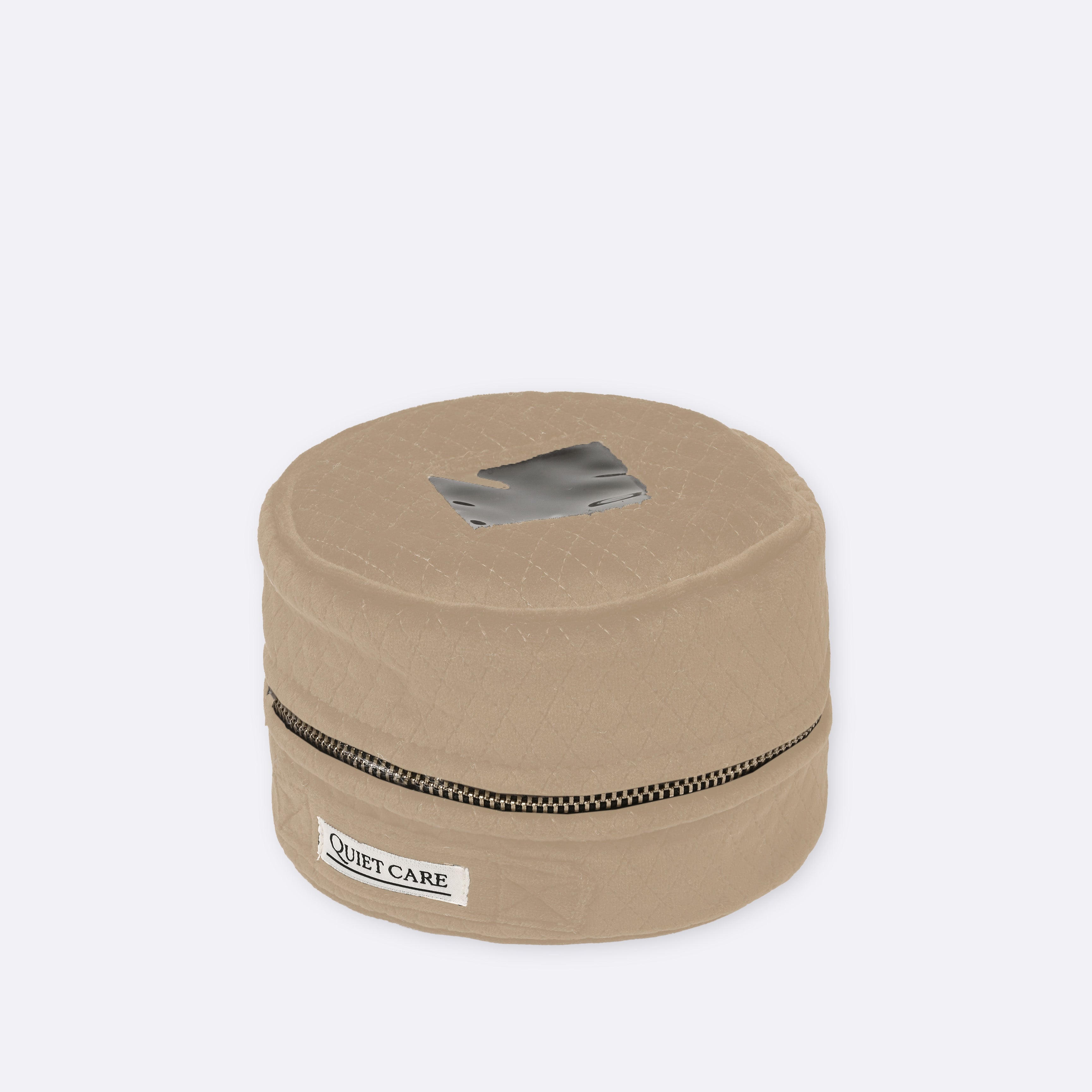 Beige Luxe Bowl Cover , Small
