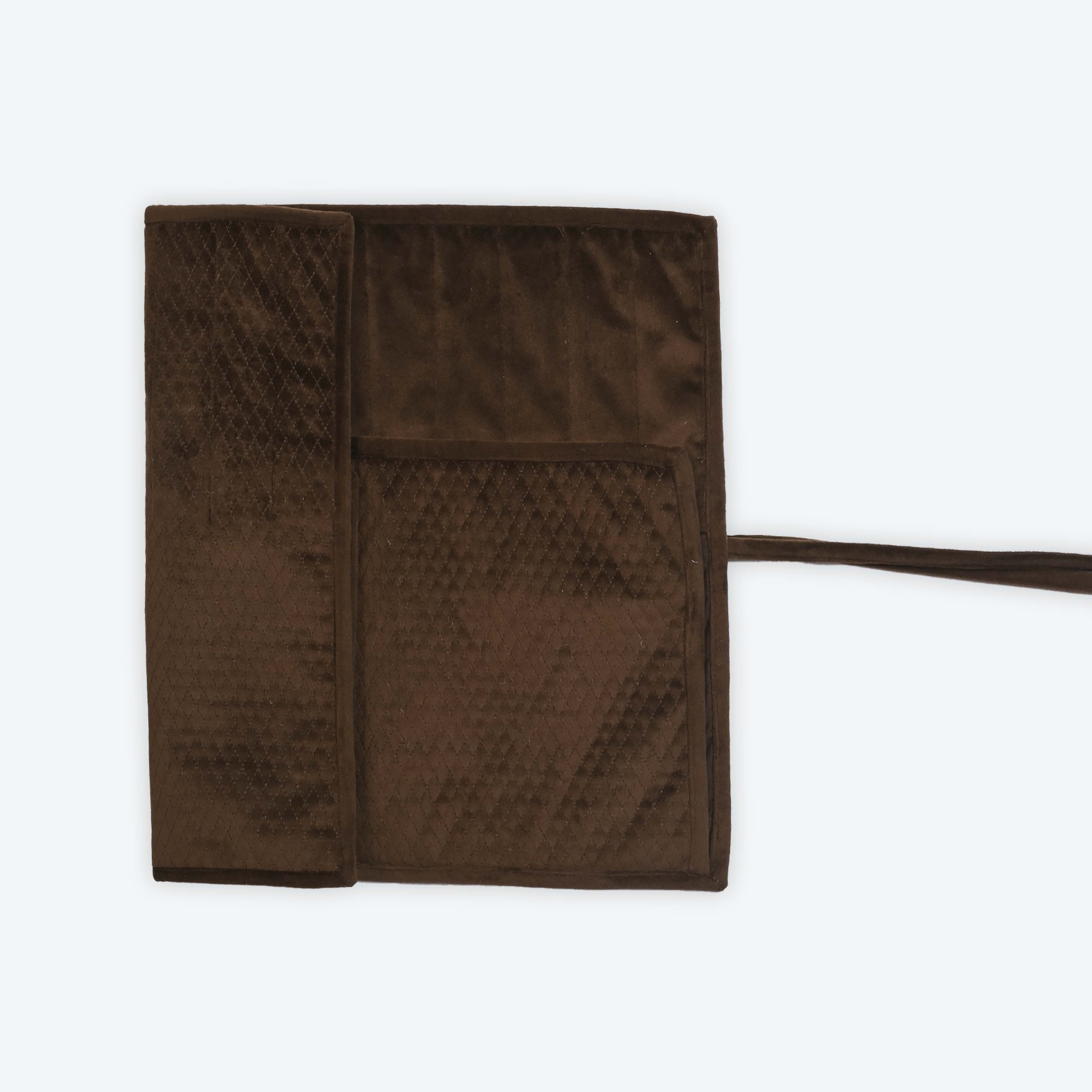 Brown Luxe Cutlery Wrap