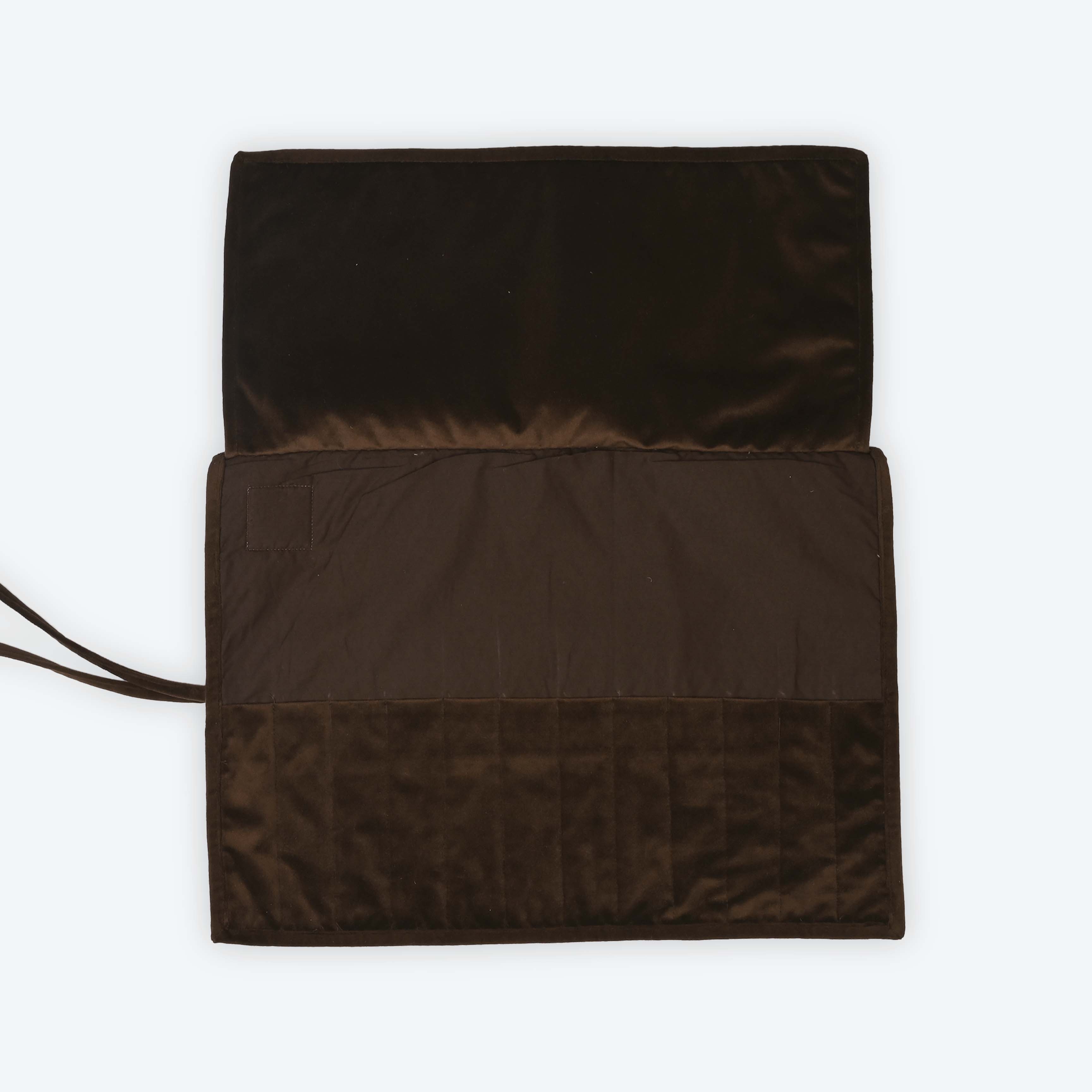 Brown Luxe Cutlery Wrap