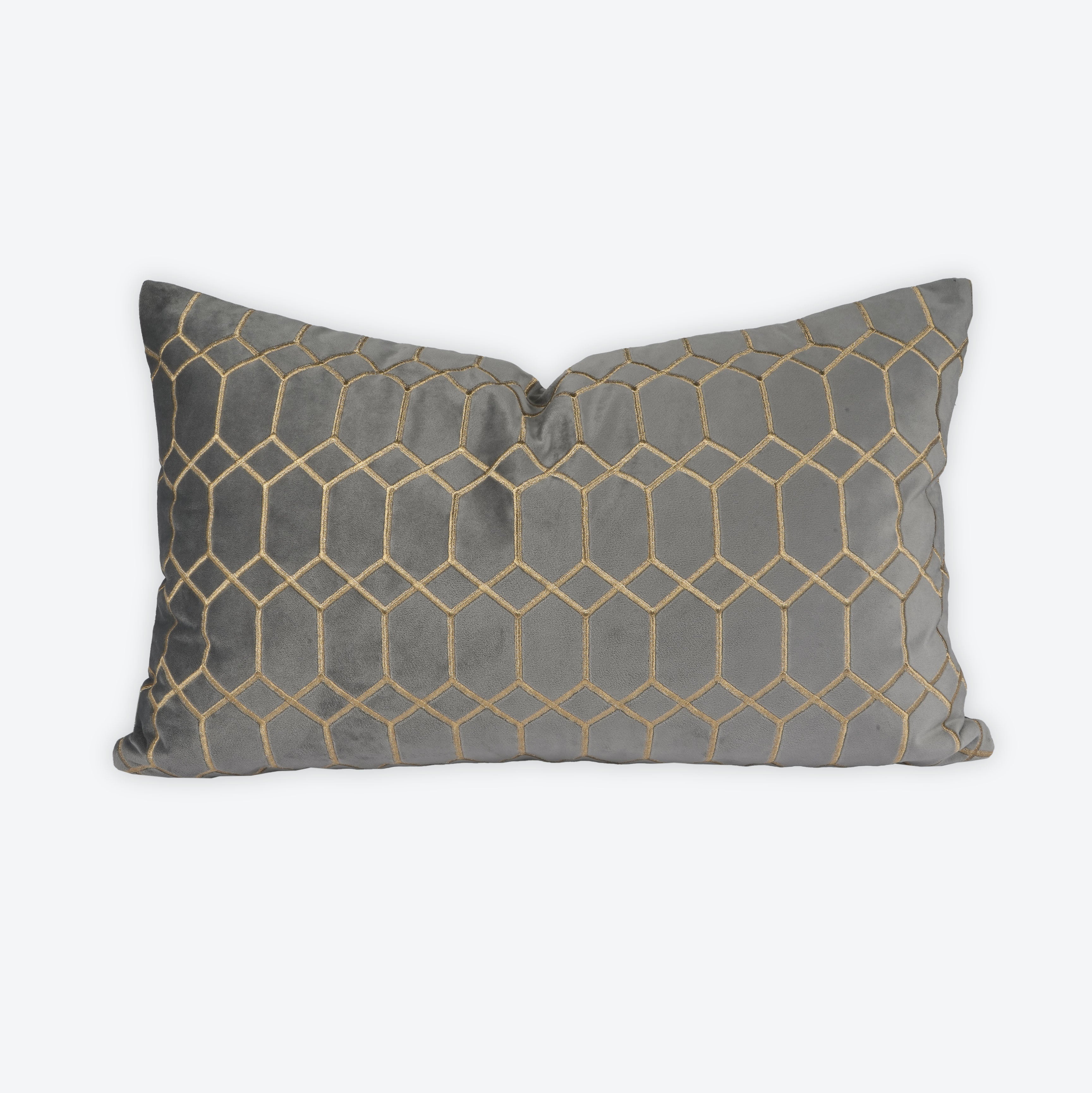 Decorative Cushions in Brown- Cotton, 45 cm x 45 cm
