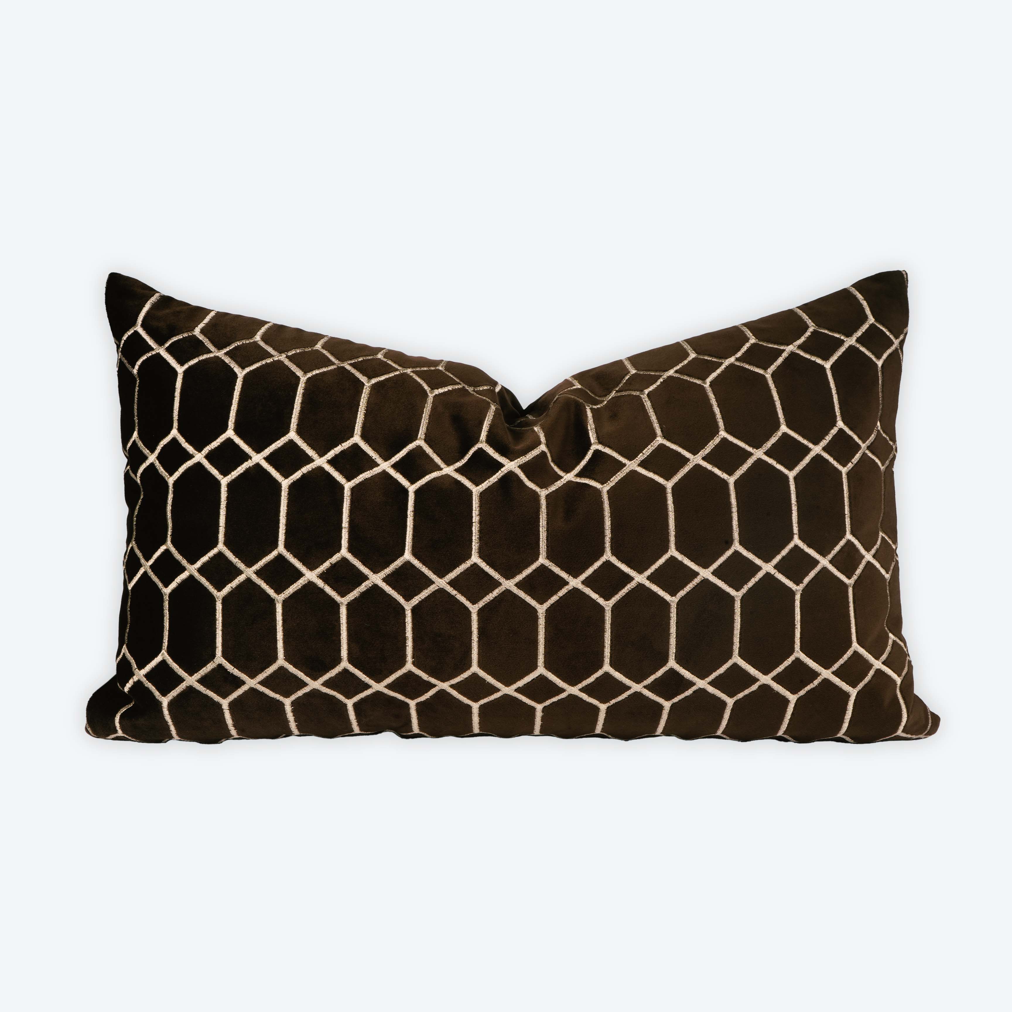 Decorative Cushions in Grey- Cotton, 45 cm x 45 cm