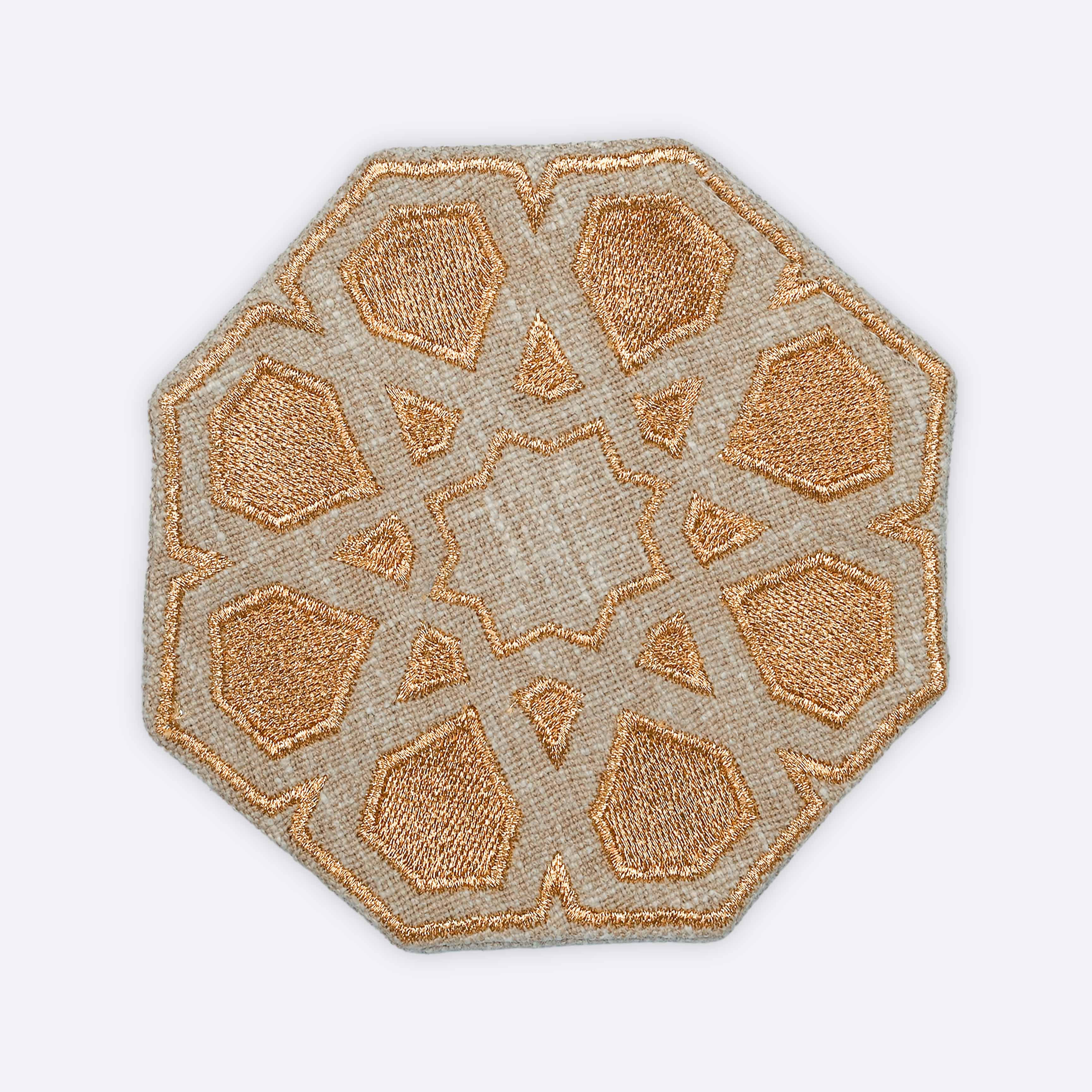 Cutlery Holders in Beige- Cotton, 45 cm x 45 cm