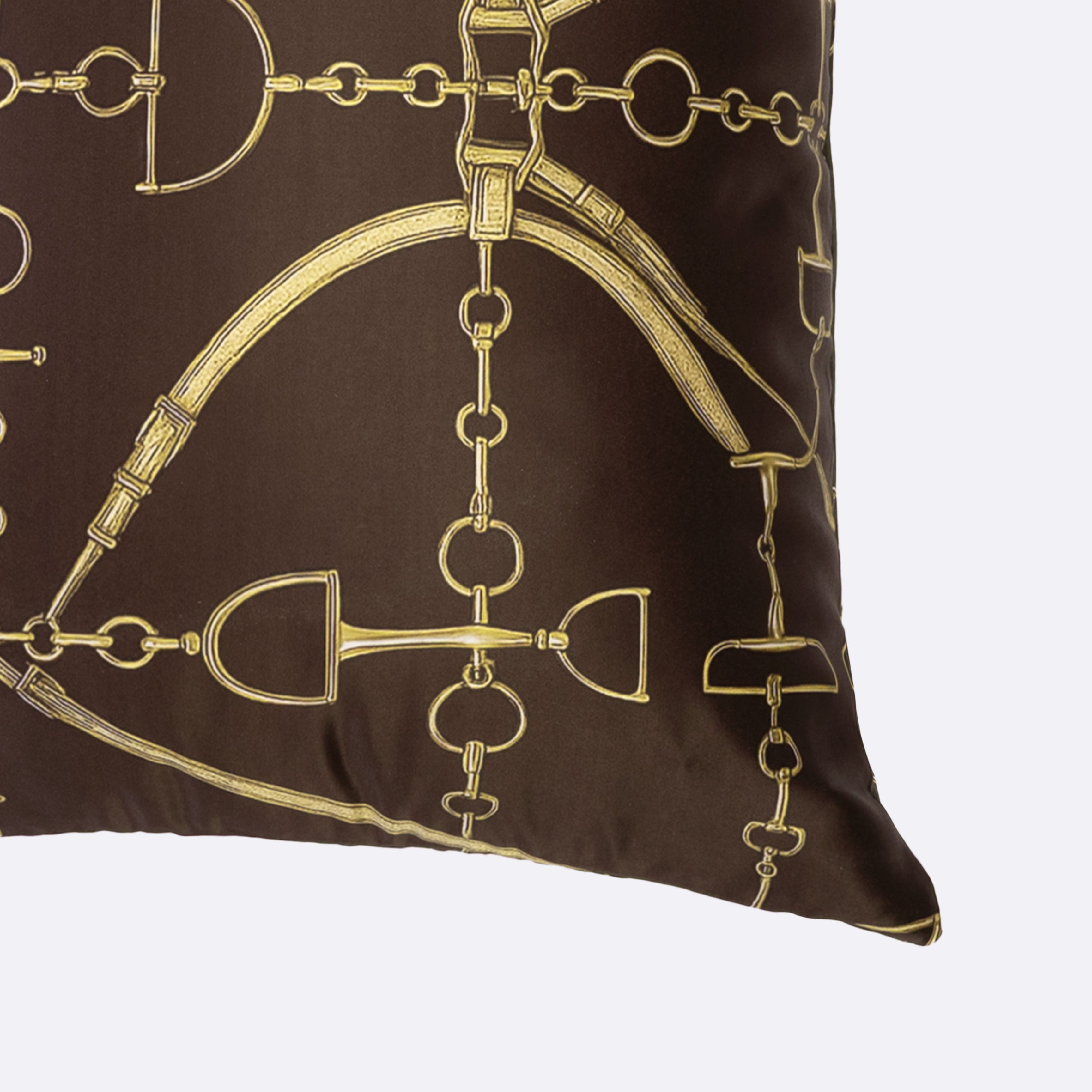 Decorative Cushions in Beige- Cotton Blend, 35 cm x 90 cm