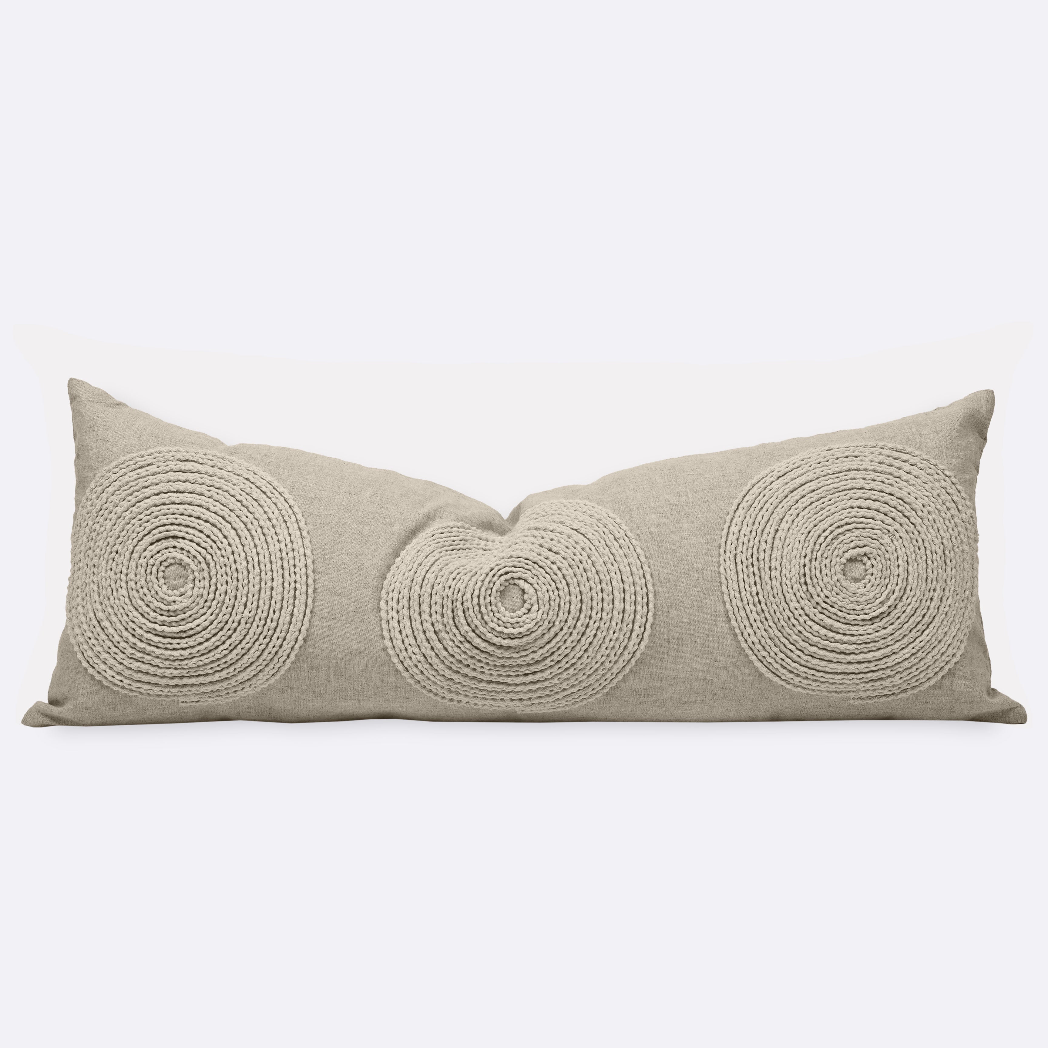 Decorative Cushions in Black- Cotton Blend, 45 cm x 45 cm