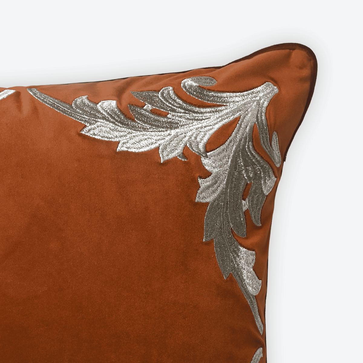Amber Palazzo Cushion Cover, close-up