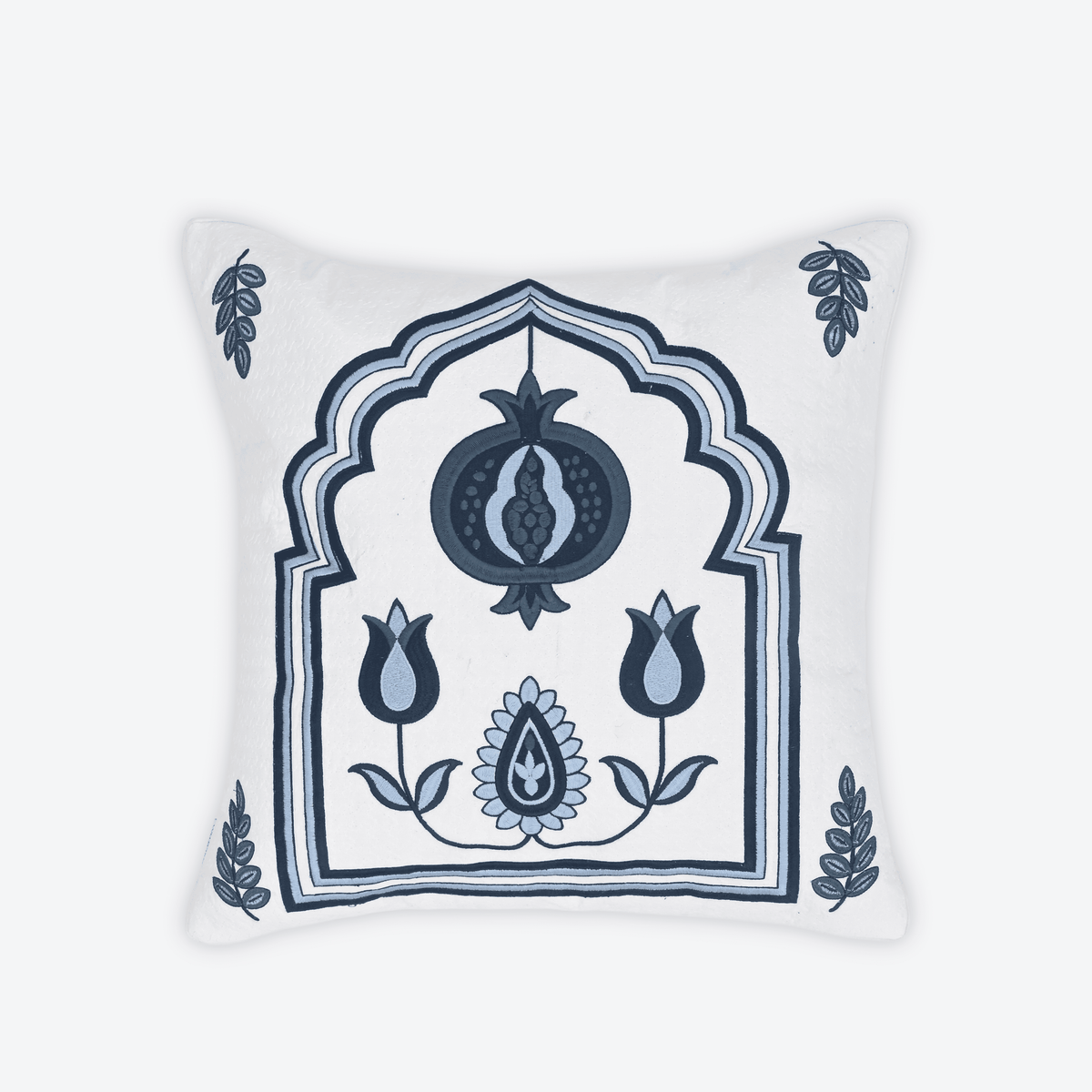 Blue Granada Arch Cushion Cover