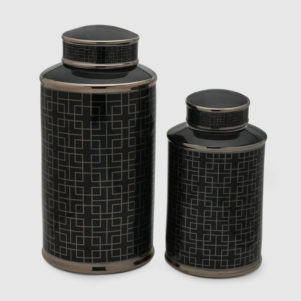 Victor Luxe Ceramic Jar , Large