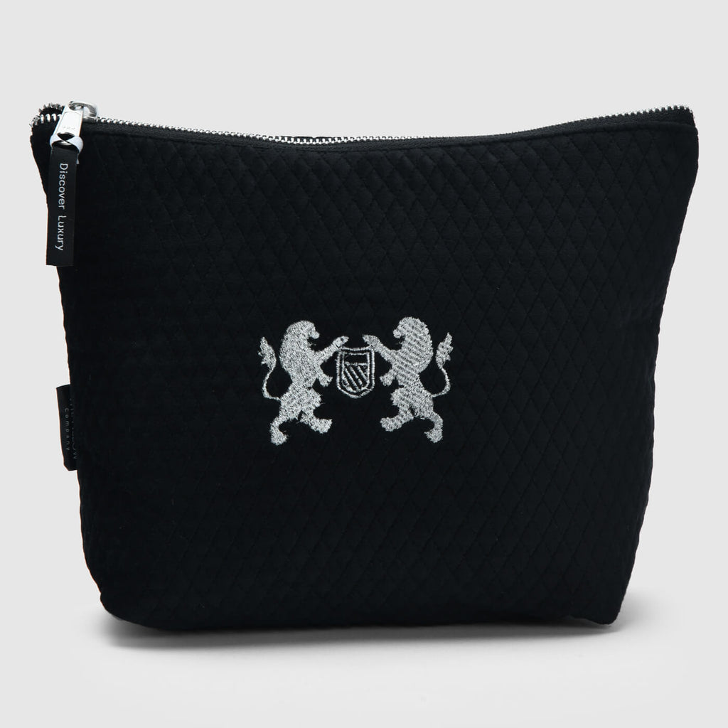 Dynasty Luxe Pouch , Black