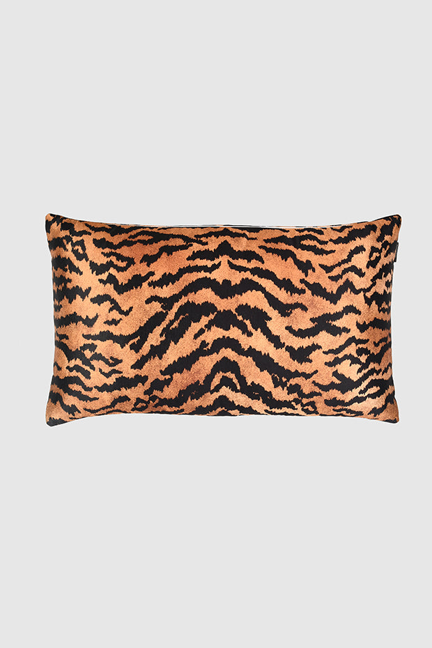 Tiger Printed Lumbar Cushion Cover