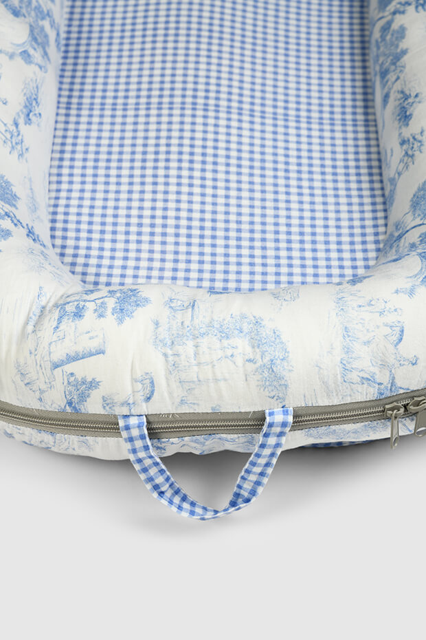 Toile Baby Nest , Blue