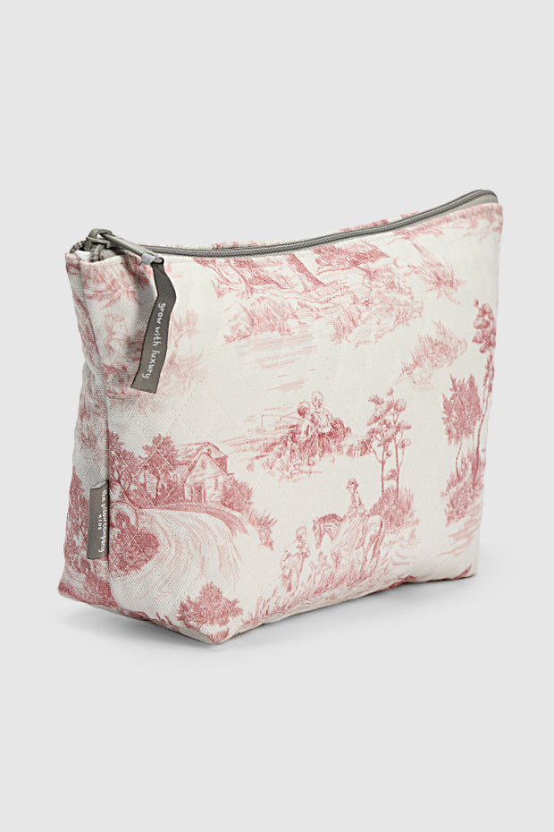 Toile Pouch , Pink